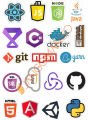 10 Pcs New Programming Languages Logo 7.0 Stickers Pack for Laptop Desk Notebook Phone DIY Stickers - JangoMango Store. 