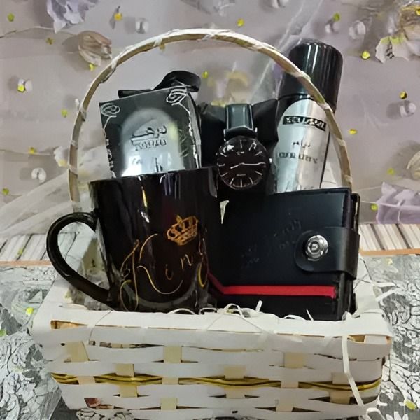 gift for boys ,gift basket for men , perfume , body spray , watch  , wallet , mug , birthday , fashion , boys baskets , for him