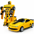 Transformers Robot Dancing Car with LED Lights & Music for Kids. 
