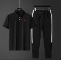 FDK-Stylish Polo Stylish Embroidered Logo Tracksuit For Men. 
