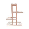 MultiPurpose Wooden Stand with 4 Tiers Multi-Layer Indoor/Outdoor Plant Stand, Shoe Racks, Book Storage, Wooden Shelving Flower Pot Shelf Living Room Bedroom Balcony Decoration Floor Stand. 