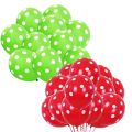 45 pcs 12 inch Red Polka Dots Balloons for mini mouse them Birthday Decoration Polka Dots Red Dotted Balloons Latex Party Balloons for Wedding Birthday Party Festival. 