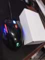 Keyboard & Mouse RGB, Multimedia keyboard & side button 2400 dpi mouse. 