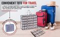 Storage Bag Portable Bag Large Cloth Organizer Foldable Bag For Clothes Blanket Storage. 