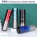 Best Imported Hot and Cold Thermos Water Bottle - Temprature water Bottle with LED Display, Double Wall Smart Thermal Vacuum Flask Stainless Steel Insulated Thermos for Cofee, Tea and Cold Water - 500 ML. 