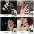 Beautifully Nail Stickers Perfect Design Peelable Lasting High Quality Polychromatic Manicure Easy To Use Nail Accessories. 