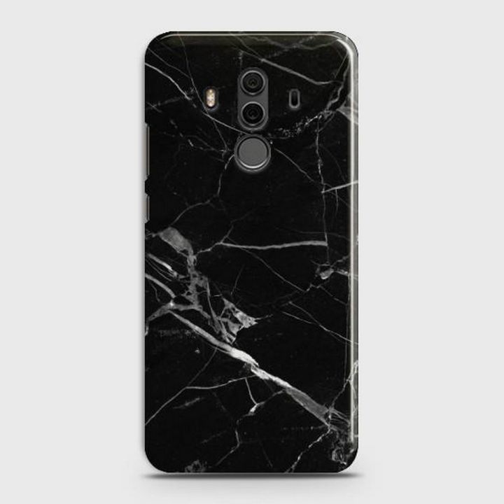 Huawei Mate 10 Pro Cover - SkinLee HQ Hard Case - Black Marble Classic - SKINLEE-299-1-338-96
