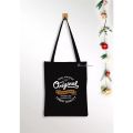 [Bisa cod // Use zipper] Korean women's aesthetic orginal Vintage tote bag 1/large size // screen printing neat // cheap tote bag // Totebag aesthetic zipper Korea [UCI store] 8QRR. 