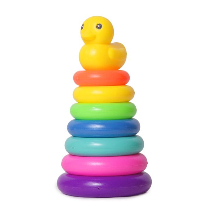 Rainbow%20Stacking%20Stack%20Up%20Colorful%20Ring%20Tower%20For%20Early%20Learning%20Central%20Educational%20Toy%20Multicolor%20-%20Image%205