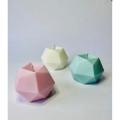 Diamond Hexagon Scented Candles Home Décor Geometric Candle Modern Decorative Parrafine Wax Diamond Shaped Candle. 
