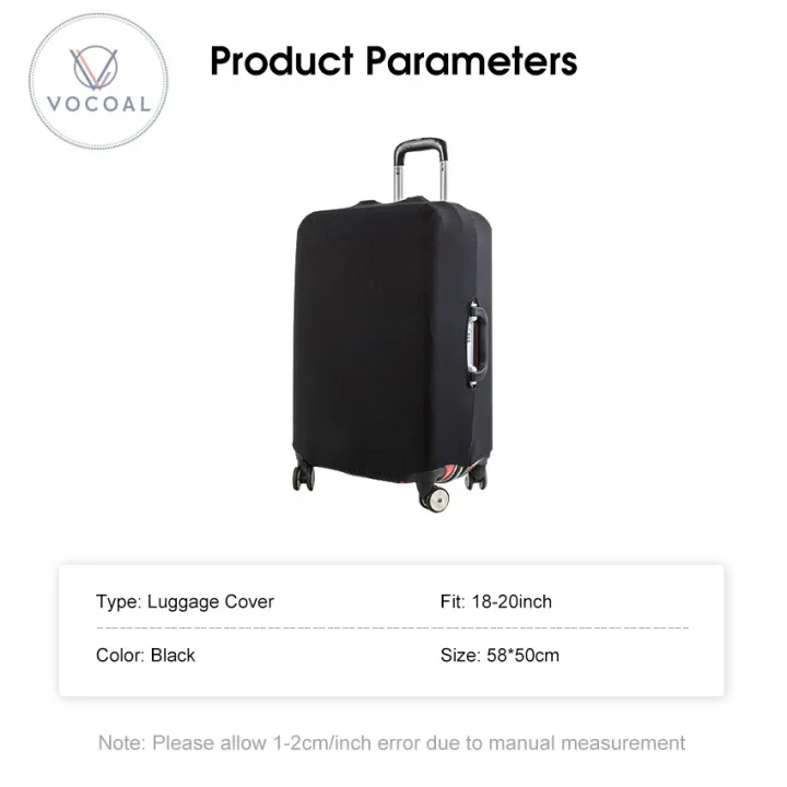 Vocoal%20Luggage%20Cover%20Dusk%20Proof%20Luggage%20Cover%2020%20inch%20Luggage%20Cover%20Elastic%20Suitcase%20Protector%20for%20Travel%20-%20Image%205