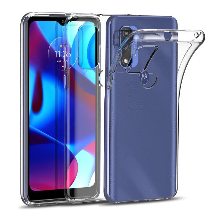 Motorola Moto G Pure (2021) Back Cover Crystal Transparent Soft Clear Silicon Ultra Thin Protective Case
