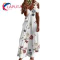 Party Dress Loose Cut-out Long Dress. 