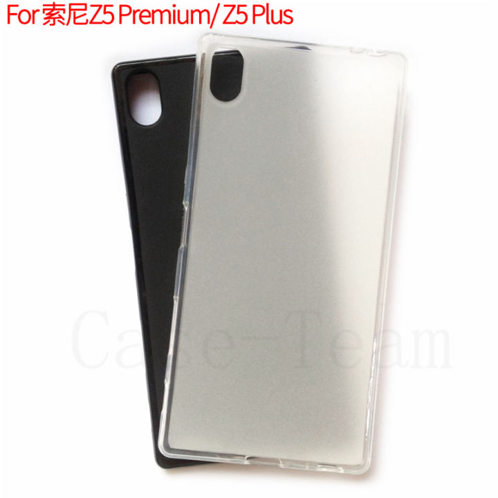 Matte Soft TPU Case For Sony Xperia Z5 / Z5 Premium / Z5 Plus Z5Premium mini Compact Silicone Thin Slim Back Cover