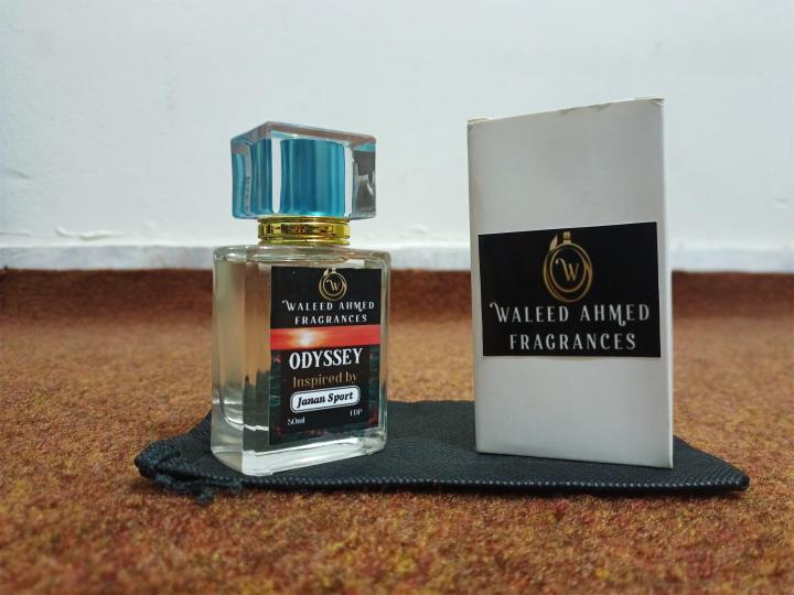 ODYSSEY Inspired By Janan Sport 50ML Eau de Parfum  | Janan Sport Perfume | Vibrant Blend of Citrus, Floral, and Woody Notes | Long-Lasting Perfumes for Men