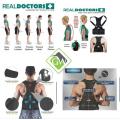 Doctor Posture Real Pain Reliever Belt Posture Corrector, Shoulder Back Support Belt for Men and Women unisex. 