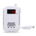 YAGO Home Standalone Plug-In Flammable Gas Detector LPG LNG Coal Natural Gas Leak Alarm Sensor Voice Warning Alarm Sensor. 
