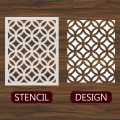 Moroccan Fabric Reusable Stencil For wall Painting Art DIY Home Decor, Album Crafts and Canvas. 