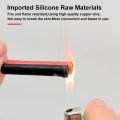Super Soft Silicone Cable 2 Pin Tin Plated Copper Wire 20AWG 8AWG Heat Resistant Ultra Flexible High Temperature Hook Up Wiring. 