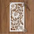 Floral Garden Pattern Stencil for Wall, Fabric & Wood Art – Dense Bloom Design – ID# 667. 