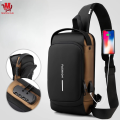 Martin Hub Fashion Sling Bag With Combination Lock, USB Charging Port, Water Proof, Anti Scratch Shoulder Bag, Crossbody Bag Chest Bag. 