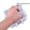 Tube Vase Flower Resin Mold Kit DIY Handmade Test Tube Pot Silicone Moulds Home Decoration Living Room Office Table Vase. 