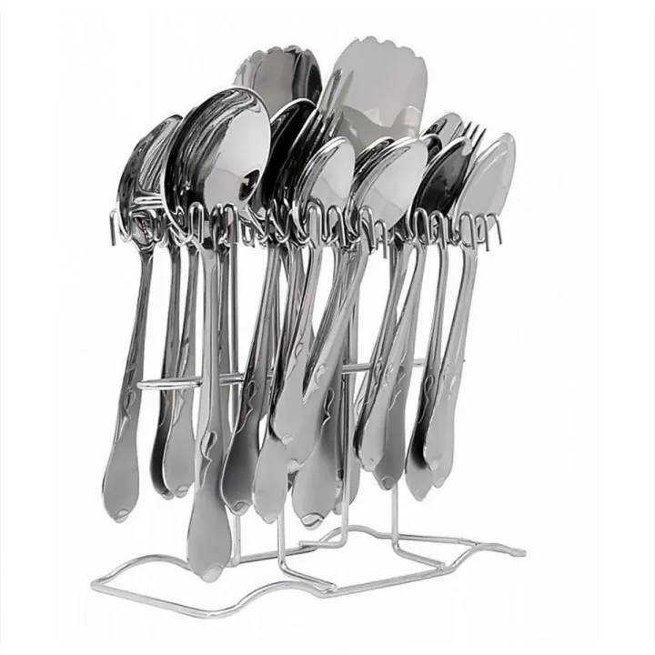 Dinnerware%20Cutlery%20Set%20Dining%20Set%2029%20Pieces%20Stainless%20Steel-Durable%20-%20Image%202