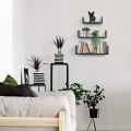 Wall hanging Floating Shelves, Book Shelf, U shaped floating wall shelves  Display decorative items, display Rack for Room, Kitchen, living room. Set of 3 Piece. 