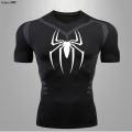 Spider Men T Shirt Quick Dry Rashgard Running Shirt Men Compression Shirt Gym Fitness Top Sport Shirts Men Exercise Jersey 2099. 