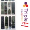 Ecostar Remote Control Original Eastern Star For Ecostar LCD/LED TVs Model PEC ECSTR 6 Multi Color Soft Press Buttons | Triple H. 