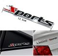 Sports Car Badge 3D Logo Metal Emblem. 