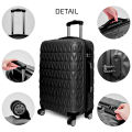 Medium 24" Hard Case  Suitcase 4 Wheel Travel Luggage Trolley Lightweight Hand Luggage Bag Case. 