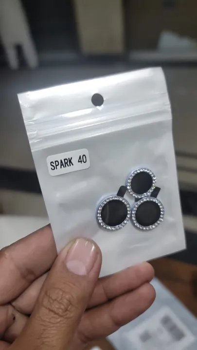 Camera%20protector%20Diamond%20Camera%20Lens%20Protector%20for%20Tecno%20Spark%2040%20Silver%20Blue%20-%20Image%203