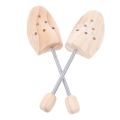 2pcs Men Women Cedar Stretcher Wood Wooden Shoe Tree Shaper Coil Spring. 
