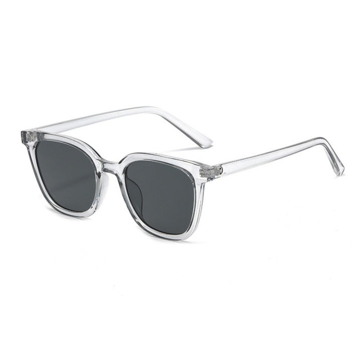 Glass UV400 Protection Flat Mirror Eyeglasses Eyewear Glasses 2022 Summer Korean Version Retro Men Women Trend Sunglasses Couple