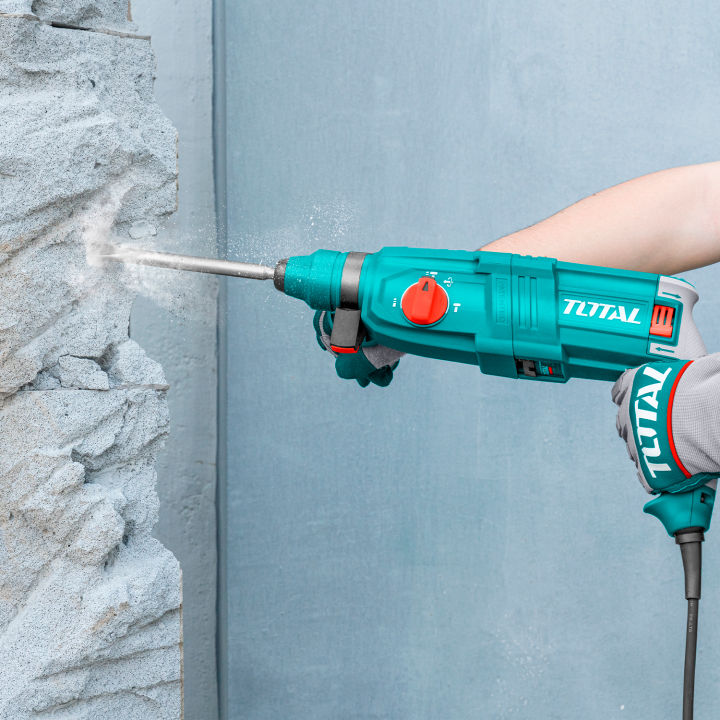 TOTAL%20TH308268%20Electric%20Rotary%20Hammer%20800W%20(3%20way)%20with%203%20drills%20and%202%20chisels%20-%20Image%206