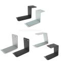 Aluminum Alloy Headphone Hanger Holder Wall Mount Headset Stand Desk Display Bracket Hanging Hook Earphone Rack. 