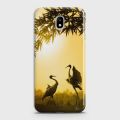 Samsung J7 (2018) Cover - SkinLee HQ Hard Case - Lovely SandhillCrane Dance - SKINLEE-451-1-311-177. 