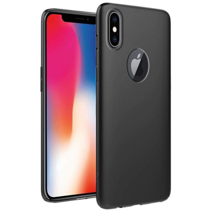 IPHONE 11 PRO MATE BLACK SOFT SILICON BACK COVER