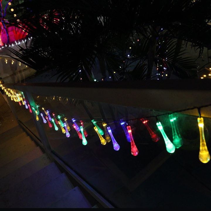 GDEALER%20Solar%20Outdoor%20String%20Lights%2020ft%2030%20LED%20Water%20Drop%20Solar%20String%20Fairy%20Waterproof%20Lights%20Christmas%20Lights%20Solar%20Powered%20String%20lights%20for%20Garden,%20Patio,%20Yard,%20Home,%20Christmas%20Tree,%20Parties%20-%20Image%204