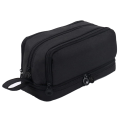 Capacity Pencil Case Pencil Pouch Pen Bag For School Stationery And Travel Black. 