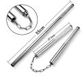 Classical Bruce Lee Nunchaku Martial Arts Training Practice Metal Stainless Steel Nunchucks Durable Nunchaku. 