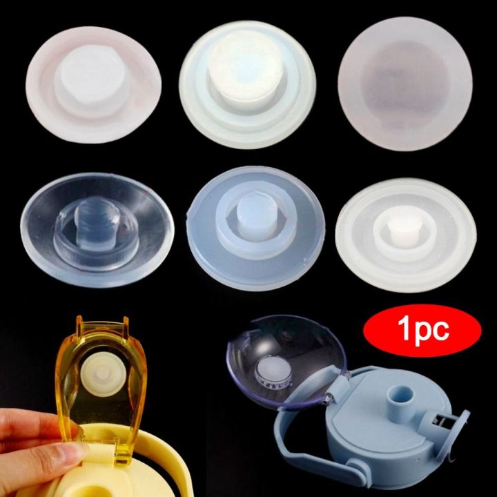 Original Universal Bottle Lid Plug Replacement Silicone Shock-absorbing Seal Plug Cup Lid Anti-leakage Stopper Water Bottle Accessory Plastic Cup