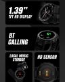 Dany Smartwatch Thunder TFT Display, Smart Watch For Android and iOS Phones, Bluetooth Calling SmartWatch, Heart Rate & Sleep Monitoring IP67 Waterproof Health Fitness Tracker Watch for Men & Women Smart Notification smartwatches. 