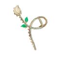 Large Pink Tulip Claw Clip Flower Hair Claw Clip Girl Elegant Hair Clips Headband Hairpin Hair Crab Hair Accessories Bath Clip. 