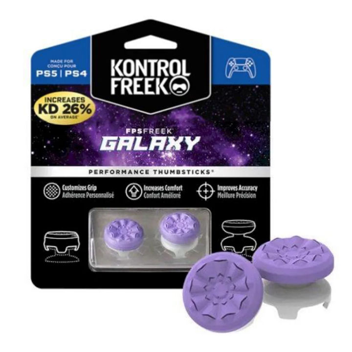 【Clearance】 Freek Galaxy FPS For Playstation PS4 High- Analog Stick PS5 Joystick Controller Performance Command Stick Game Cap