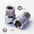 Ratchet Socket Adapter Universal Socket Hex Bit Holder Converter Wrench Tools MJ. 