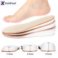 【Footprint】 1.5Cm / 2.5Cm / 3.5Cm Height Increase Insoles High Full Memory Foam Shoe Cushion Pads For Men And Women. 
