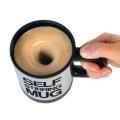 Automatic Stainless Coffee Mixing Cup Blender Self Stirring Mug. 