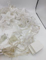 STAR FAIRY LIGHT - 15 BIG STARS AND 50 SMALLS STARS ELECTRIC FAIRY LIGHT WARM COLOR ROOM LIGHT. 